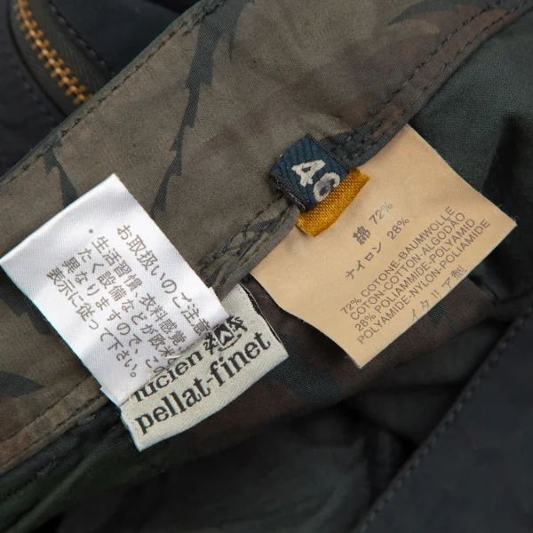 ルシアンペラフィネLucien PellatFinet コットンナイロンポケットデザインパンツ 6 深緑46 K-127113_018