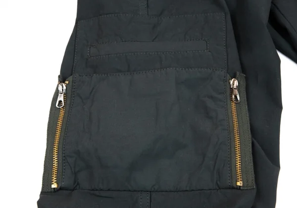 ルシアンペラフィネLucien PellatFinet コットンナイロンポケットデザインパンツ 6 深緑46 K-127113_009