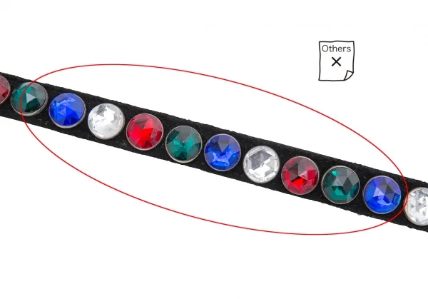 ソニアリキエルSONIA RYKIEL ビジューナローベルト 黒マルチ K-127119_006