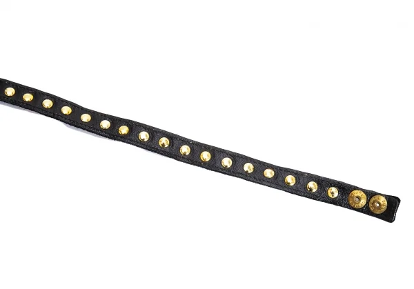 ソニアリキエルSONIA RYKIEL ビジューナローベルト 黒マルチ K-127119_008