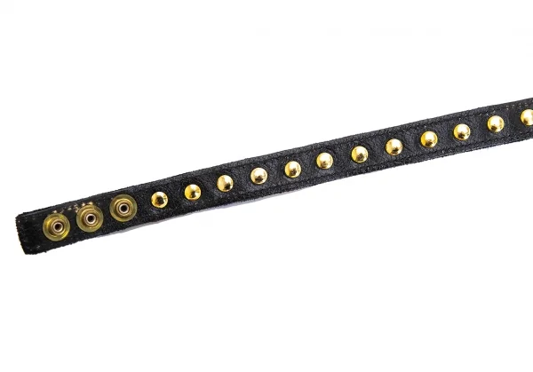 ソニアリキエルSONIA RYKIEL ビジューナローベルト 黒マルチ K-127119_009