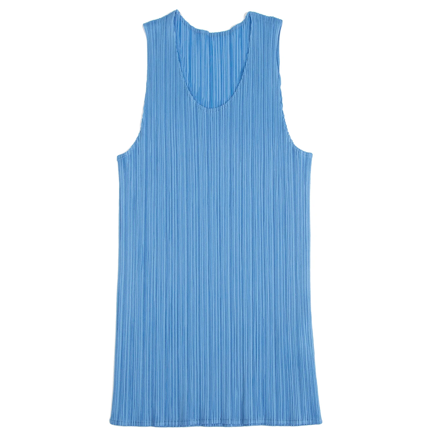 PLEATS PLEASE Tank Top Sky blue 4 (K-127148) | PLAYFUL