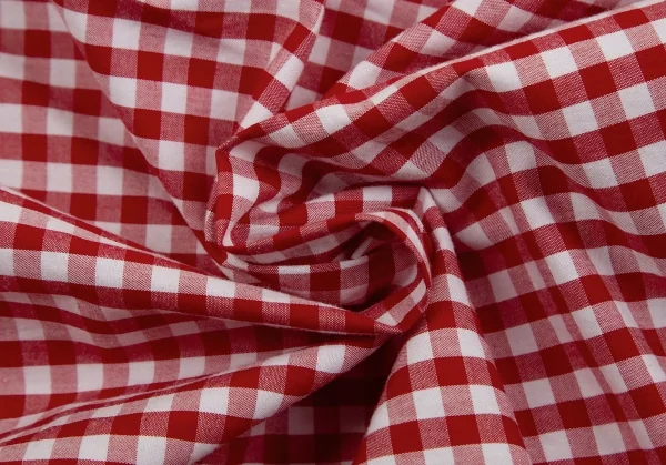 コムデギャルソン オムプリュスCOMME des GARCONS HOMME PLUS パッチポケットデザインギンガムチェックシャツ 赤白M K-127192_012