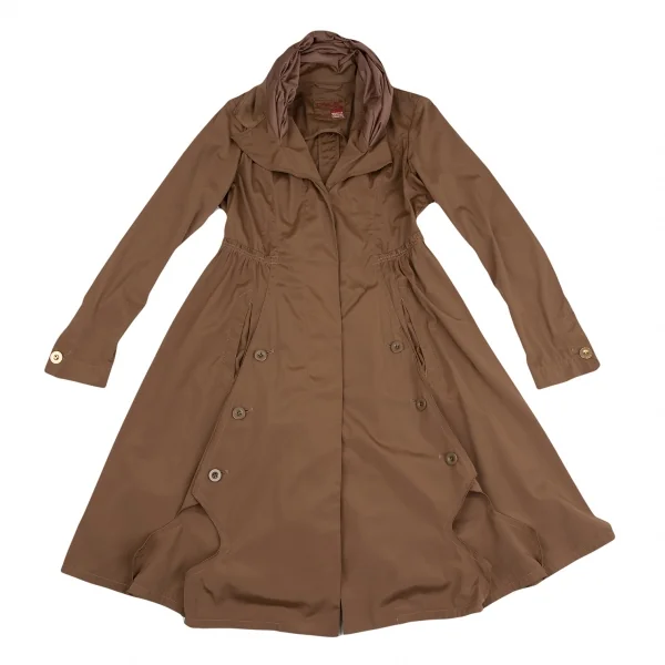 MARITHE + FRANCOIS GIRBAUD Gather Poly Coat K-127235_002