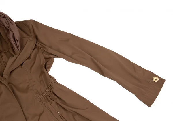 MARITHE + FRANCOIS GIRBAUD Gather Poly Coat K-127235_004