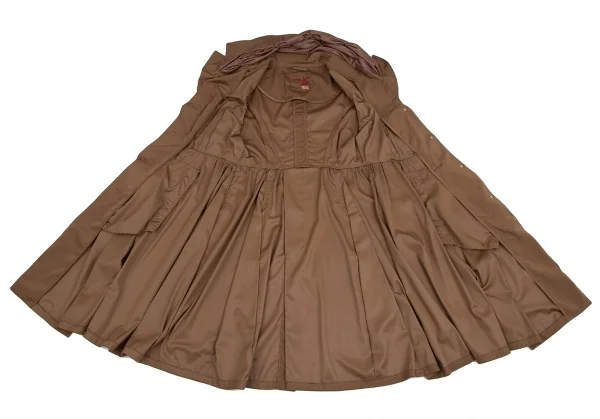 MARITHE + FRANCOIS GIRBAUD Gather Poly Coat K-127235_013