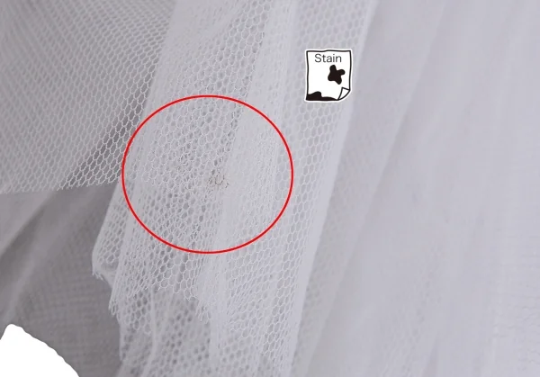 COMME des GARCONS Mesh Frill Docking T Shirt K-127239_004