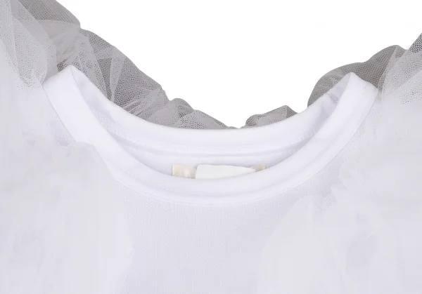 COMME des GARCONS Mesh Frill Docking T Shirt K-127239_006