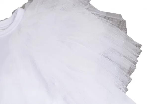 COMME des GARCONS Mesh Frill Docking T Shirt K-127239_007