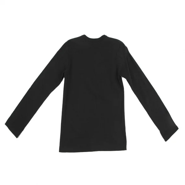 コムデギャルソンCOMME des GARCONS コットン手書きロゴロングスリーブ