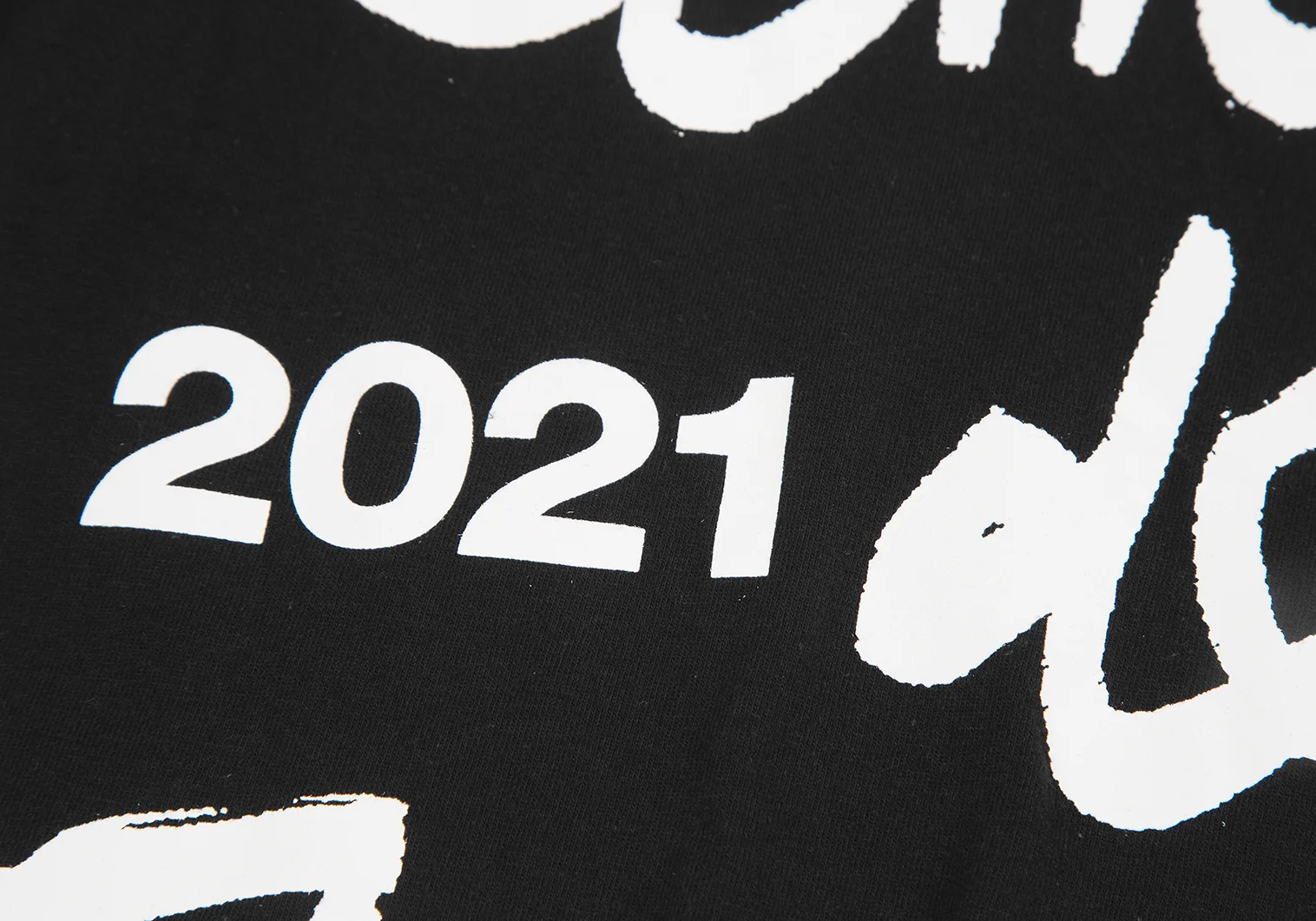 コムデギャルソンCOMME des GARCONS コットン手書きロゴロングスリーブ