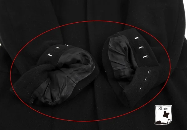 COMME des GARCONS Wool Chesterfield Coat K-127254_009