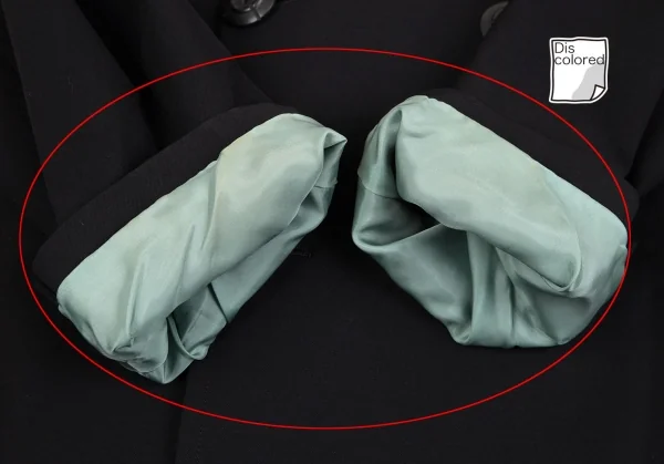 ジャンポールゴルチエ オムJean Paul GAULTIER HOMME ダブルハーフコート 黒50 K-127271_009