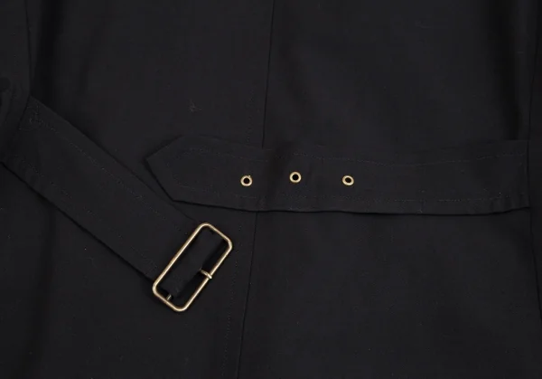 ジャンポールゴルチエ オムJean Paul GAULTIER HOMME ダブルハーフコート 黒50 K-127271_018