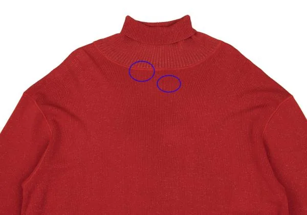 Jean Paul GAULTIER HOMME Rayon Nylon Turtleneck Knit Sweater K-127327_002