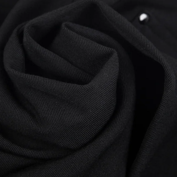ヨウジヤマモト プールオムYohji Yamamoto POUR HOMME ウールパッチポケットスナップボタンセットアップスーツ 黒3 K-127338_018