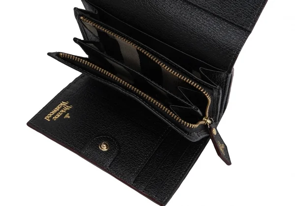 Vivienne Westwood EXECUTIVE Orb Leather Folding Wallet K-127342_010