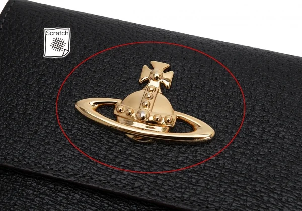 Vivienne Westwood EXECUTIVE Orb Leather Folding Wallet K-127342_007