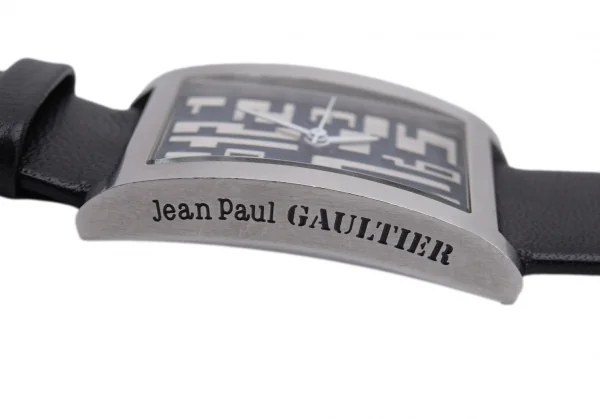 ジャンポールゴルチエJean Paul GAULTIER ランダム文字盤腕時計 黒 K-127362_007
