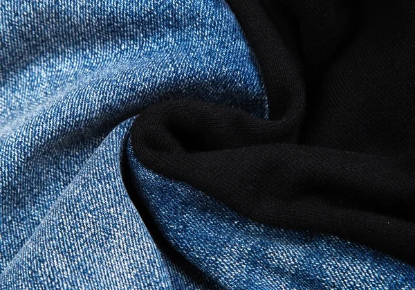 ジュンヤワタナベ マン コムデギャルソン×リーバイスJUNYA WATANABE MAN COMME des GARCONS×Levi's デニムドッキングスウェットパンツ ブルー黒S K-127386_011