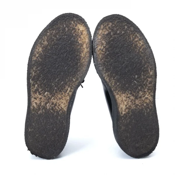 コムデギャルソン オムプリュス×ジョージコックスCOMME des GARCONS HOMME PLUS×GEORGE COX クリーパーラバーソールレザーストラップシューズ 黒6(26cm位) K-127401_011