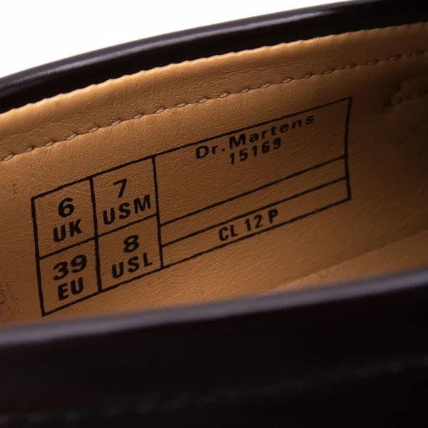 コムコム コムデギャルソンコムデギャルソン×ドクターマーチンCOMME des GARCONS × Dr.Martens タッセルレザーシューズ 赤茶UK6(25cm位) K-127402_012