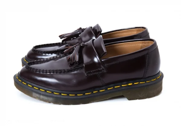 コムコム コムデギャルソンコムデギャルソン×ドクターマーチンCOMME des GARCONS × Dr.Martens タッセルレザーシューズ 赤茶UK6(25cm位) K-127402_003