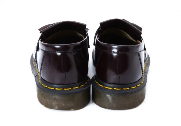 コムコム コムデギャルソンコムデギャルソン×ドクターマーチンCOMME des GARCONS × Dr.Martens タッセルレザーシューズ 赤茶UK6(25cm位) K-127402_004