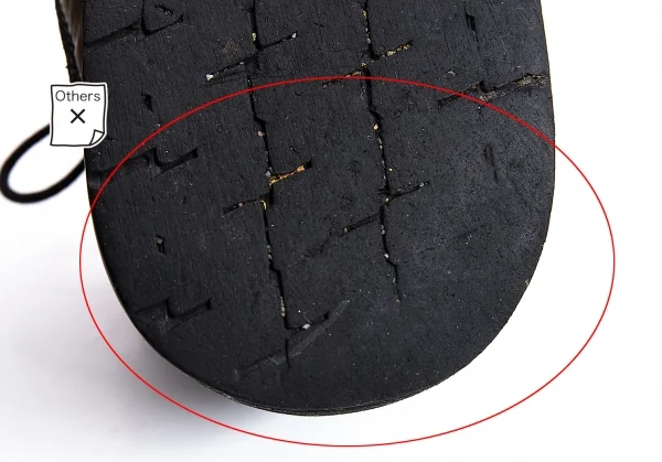 ヨウジヤマモト プールオムYohji Yamamoto POUR HOMME タイヤソールレザーモンキーブーツ 黒26.5位 K-127404_007