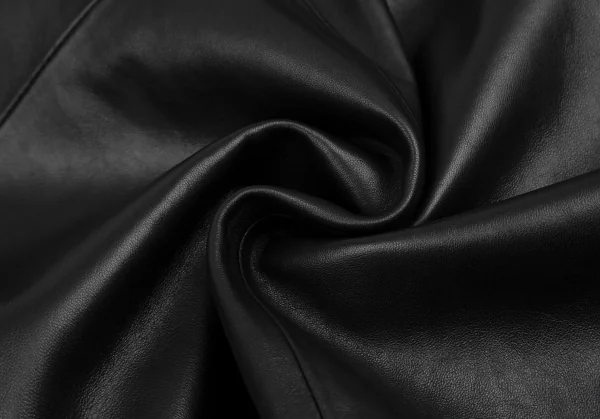 エレンディークELENDEEK ワイドシルエットレザーライダースジャケット 黒1 K-127416_014