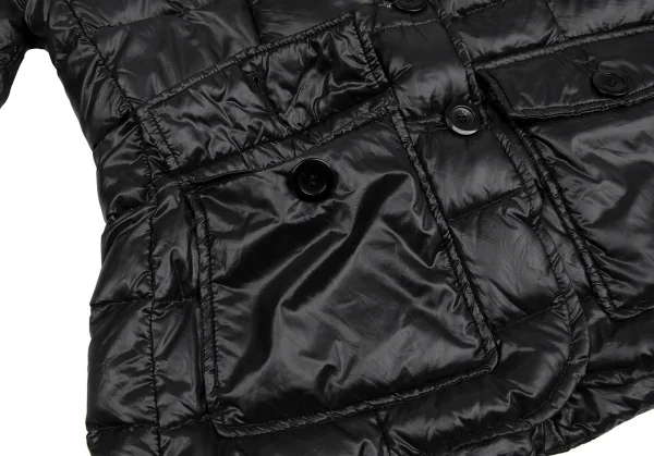 ヘルノHERNO Bolla フロントレイヤードポリダウンジャケット 黒44 K-127417_011