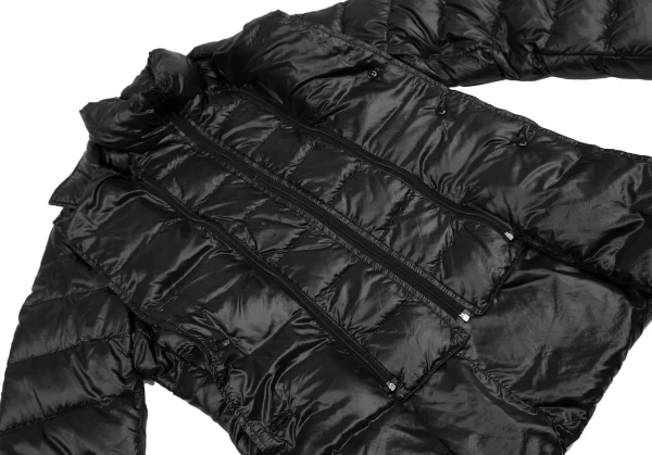 ヘルノHERNO Bolla フロントレイヤードポリダウンジャケット 黒44 K-127417_012
