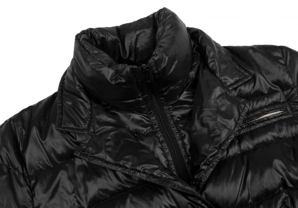 ヘルノHERNO Bolla フロントレイヤードポリダウンジャケット 黒44 K-127417_004