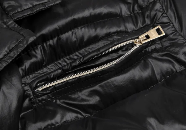 ヘルノHERNO Bolla フロントレイヤードポリダウンジャケット 黒44 K-127417_006