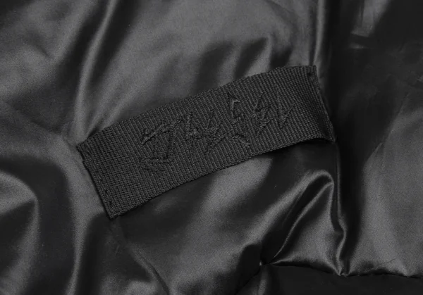 ディーゼルDIESEL 変形ポンチョダウンジャケット 黒F K-127419_014