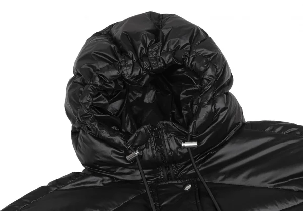 ディーゼルDIESEL 変形ポンチョダウンジャケット 黒F K-127419_003