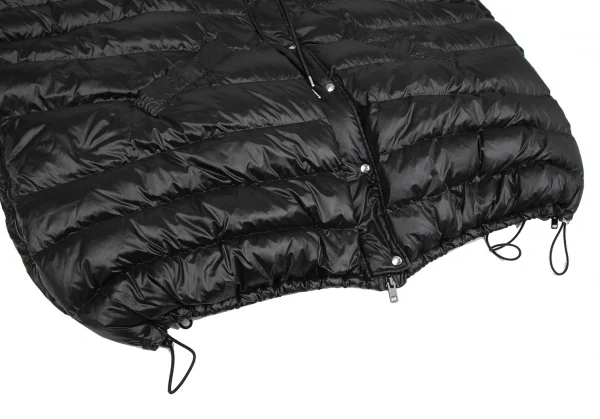 ディーゼルDIESEL 変形ポンチョダウンジャケット 黒F K-127419_007