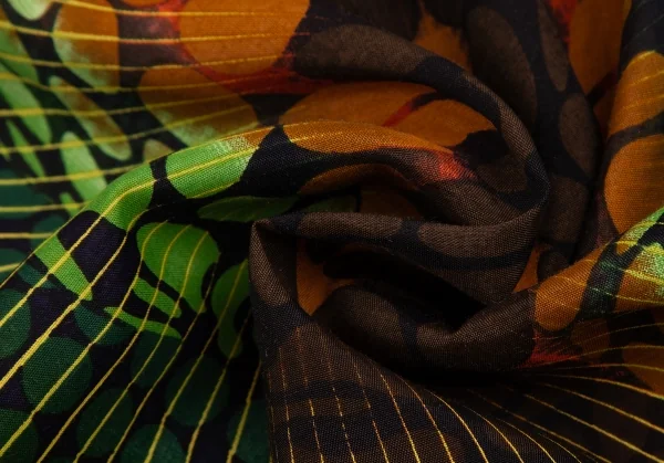 Jean-Paul GAULTIER CLASSIQUE Psychedelic Printed Rayon Shirt K-127422_016