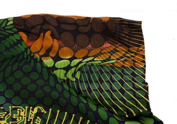 Jean-Paul GAULTIER CLASSIQUE Psychedelic Printed Rayon Shirt K-127422_007