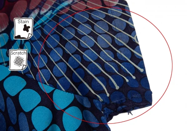 Jean-Paul GAULTIER CLASSIQUE Psychedelic Printed Rayon Shirt K-127423_015