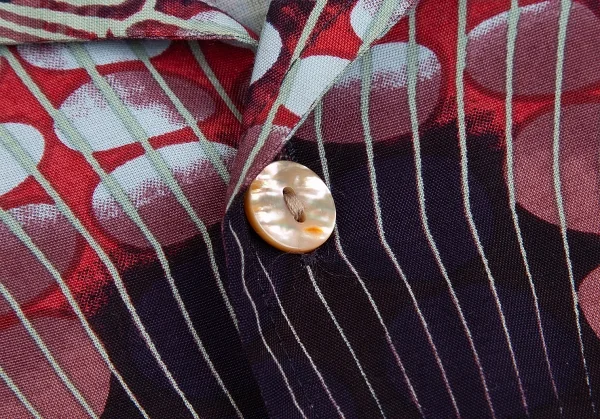 Jean-Paul GAULTIER CLASSIQUE Psychedelic Printed Rayon Shirt K-127423_004