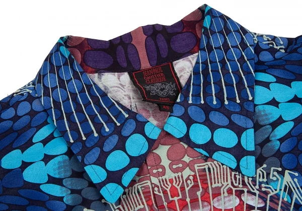 Jean-Paul GAULTIER CLASSIQUE Psychedelic Printed Rayon Shirt K-127423_005