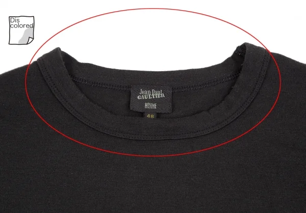 Jean-Paul GAULTIER HOMME Dragon Printed Mesh Sleeves T Shirt K-127426_002