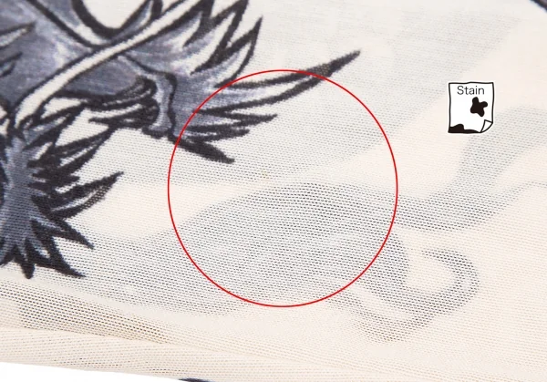 Jean-Paul GAULTIER HOMME Dragon Printed Mesh Sleeves T Shirt K-127426_004