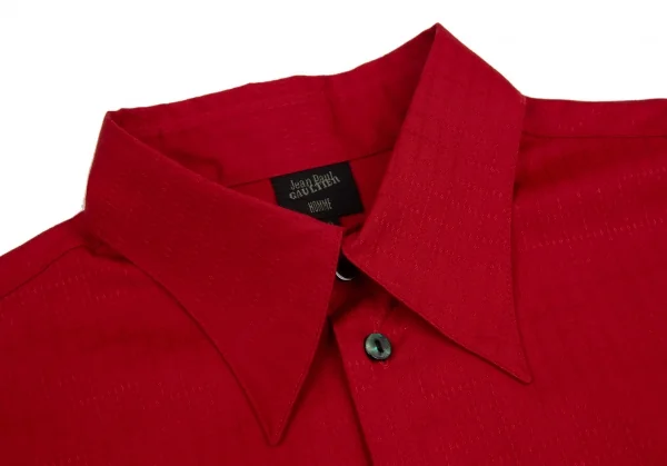 Jean-Paul GAULTIER HOMME Lattice Long Sleeve Shirt K-127428_003