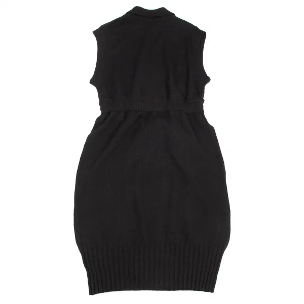 YOSHIE INABA L'EQUIPE Wool Waist String Knit Dress K-127432_012