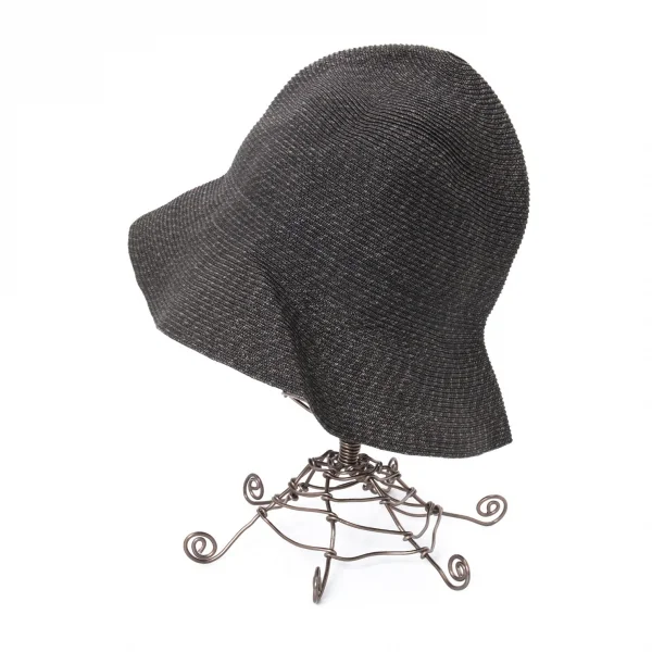 レキップ ヨシエイナバL'EQUIPE YOSHIE INABA ペーパーレーヨンバケットハット チャコール K-127449_002