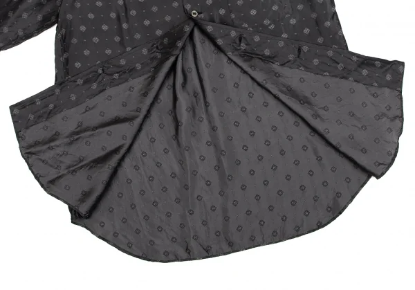 BLACK COMME des GARCONS Geometric Jacquard Shirt K-127469_011