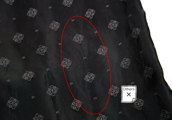 BLACK COMME des GARCONS Geometric Jacquard Shirt K-127469_013