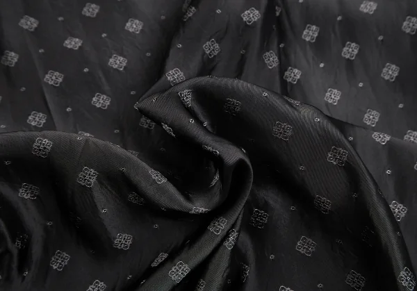 BLACK COMME des GARCONS Geometric Jacquard Shirt K-127469_014